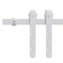 Kit mini puerta corredera armario acero carbono blanco 183 cm de vidaXL, Marcos de puertas - Ref: Foro24-151690, Precio: 34,4...