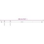 Kit mini puerta corredera armario acero carbono blanco 183 cm de vidaXL, Marcos de puertas - Ref: Foro24-151690, Precio: 34,4...