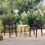 Garden chairs 2 units polypropylene mocha color by vidaXL, Garden chairs - Ref: Foro24-317730, Price: 84,43 €, Discount: %