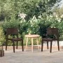 Sillas de jardín 2 unidades polipropileno color moca de vidaXL, Sillas de jardín - Ref: Foro24-317730, Precio: 83,48 €, Descu...