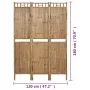 Divider screen with 3 panels 120x180 cm by vidaXL, Room dividers - Ref: Foro24-341748, Price: 101,83 €, Discount: %