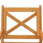 Garten-Esszimmerstühle 4 Stück aus massivem Akazienholz von vidaXL, Gartenstühle - Ref: Foro24-3098660, Preis: 274,73 €, Raba...
