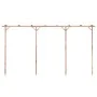 Pérgola de bambú 385x40x205 cm de vidaXL, Pérgolas, arcos y enrejados de jardín - Ref: Foro24-341747, Precio: 90,58 €, Descue...