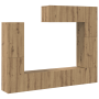 Set de Mueble para TV de 7 piezas de – Montaje en la pared