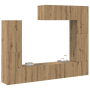 Set de Mueble para TV de 7 piezas de – Montaje en la pared