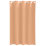 Cortinas con cortinas 2 pcs Marrón claro 175 x 140 cm Poliéster