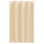 Cortinas con cortinas 2 pcs Crema 175 x 140 cm Poliéster