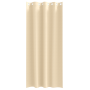 Cortinas con cortinas 2 pcs Crema 245 x 140 cm Poliéster