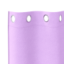Cortinas con cortinas 2 pcs Morado 175 x 140 cm Poliéster