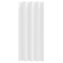 Cortinas con cortinas 2 pcs Blanco puro 245 x 140 cm Poliéster