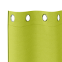 Cortinas 2 pcs Verde manzana 175 x 140 cm Poliéster