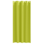 Cortinas 2 pcs Verde manzana 225 x 140 cm Poliéster