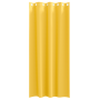 Cortinas 2 pcs Amarillo mostaza 225 x 140 cm Poliéster