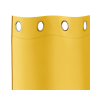 Cortinas 2 pcs Amarillo mostaza 225 x 140 cm Poliéster