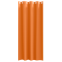 Cortinas 2 pcs Naranja brillante 260 x 140 cm Poliéster