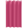 Cortinas 2 pcs Rosa brillante 175 x 140 cm Poliéster