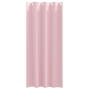 Cortinas con cortinas 2 pcs Rosa bebé 260 x 140 cm Poliéster