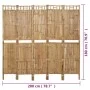 5-panel room divider screen 200x180 cm by vidaXL, Room dividers - Ref: Foro24-341750, Price: 156,57 €, Discount: %