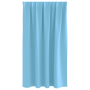 Cortinas con cortinas 2 pcs Azul claro 140 x 140 cm Poliéster