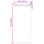 Cortinas con cortinas 2 pcs Azul claro 245 x 140 cm Poliéster