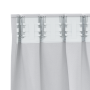 Cortinas con cortinas 2 pcs Gris pálido 245 x 140 cm Poliéster