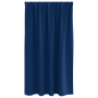 Cortinas con cortinas 2 pcs Azul oscuro 140 x 140 cm Poliéster
