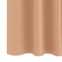Cortinas con cortinas 2 pcs Marrón claro 140 x 140 cm Poliéster