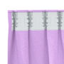 Cortinas con cortinas 2 pcs Morado 260 x 140 cm Poliéster
