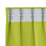 Cortinas 2 pcs Verde manzana 225 x 140 cm Poliéster
