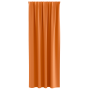 Cortinas 2 pcs Naranja brillante 245 x 140 cm Poliéster