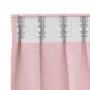 Cortinas con cortinas 2 pcs Rosa bebé 260 x 140 cm Poliéster