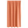 Cortinas con cortinas 2 pcs Terracota 140 x 140 cm Poliéster