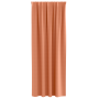 Cortinas con cortinas 2 pcs Terracota 245 x 140 cm Poliéster