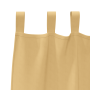 Cortinas con cortinas 2 pcs Beige 245 x 140 cm Poliéster