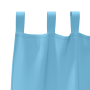 Cortinas con cortinas 2 pcs Azul claro 245 x 140 cm Poliéster