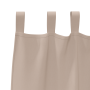 Cortinas con cortinas 2 pcs Taupé 260 x 140 cm Poliéster