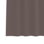 Cortinas 2 pcs Marrón oscuro 245 x 140 cm Poliéster