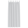 Cortinas con cortinas 2 pcs Gris pálido 245 x 140 cm Poliéster