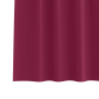 Cortinas con cortinas 2 pcs Rojo vino 245 x 140 cm Poliéster
