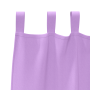 Cortinas con cortinas 2 pcs Morado 260 x 140 cm Poliéster