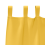 Cortinas 2 pcs Amarillo mostaza 260 x 140 cm Poliéster