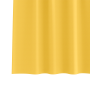 Cortinas 2 pcs Amarillo mostaza 260 x 140 cm Poliéster