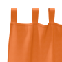 Cortinas 2 pcs Naranja brillante 260 x 140 cm Poliéster