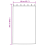 Cortinas 2 pcs Rosa brillante 245 x 140 cm Poliéster