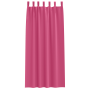 Cortinas 2 pcs Rosa brillante 260 x 140 cm Poliéster
