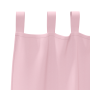 Cortinas con cortinas 2 pcs Rosa bebé 260 x 140 cm Poliéster
