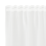 Cortinas con cortinas Floral Blanco 400 x 240 cm Poliéster