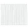 Cortinas con cortinas Floral Blanco 500 x 220 cm Poliéster