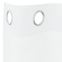 Cortinas con cortinas 2 pcs Blanco 140 x 245 cm Poliéster