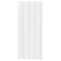 Cortinas con cortinas 2 pcs Blanco 140 x 260 cm Poliéster